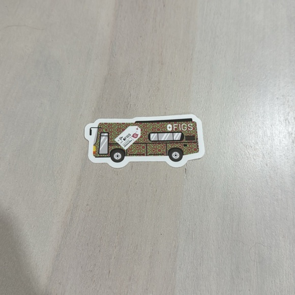 Brand New Figs Scrubs Holiday Sticker - Picture 3 of 4